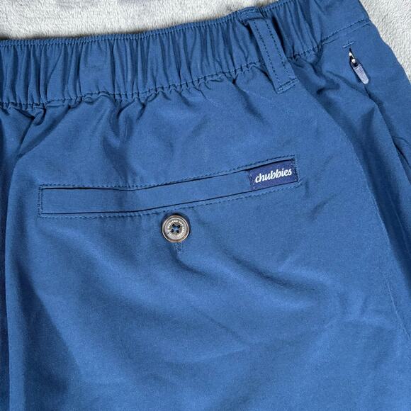 Chubbies Blue Shorts XL 6” Inseam Regular Fit - Picture 5 of 8